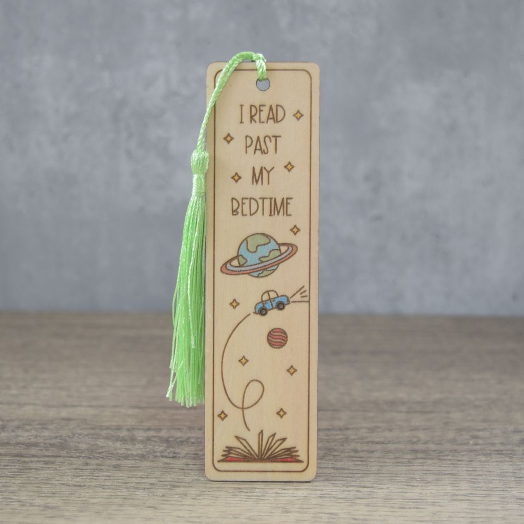 Past my Bedtime - Laser Engraved Bookmark - Image 6