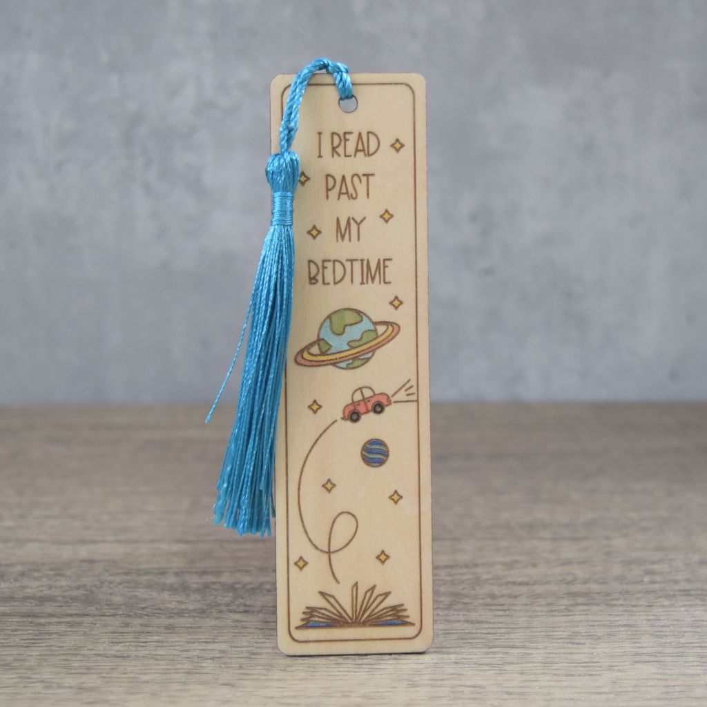 Past my Bedtime - Laser Engraved Bookmark - Image 5