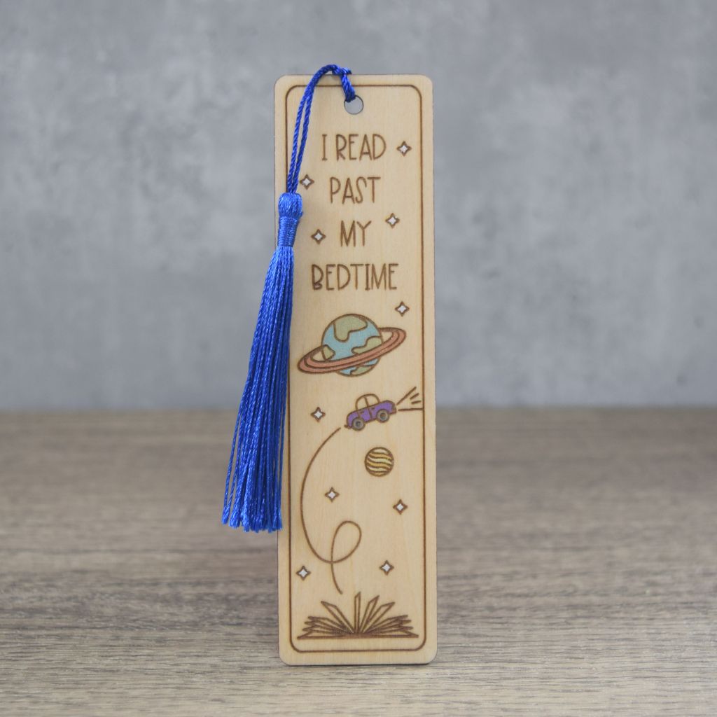 Past my Bedtime - Laser Engraved Bookmark - Image 4