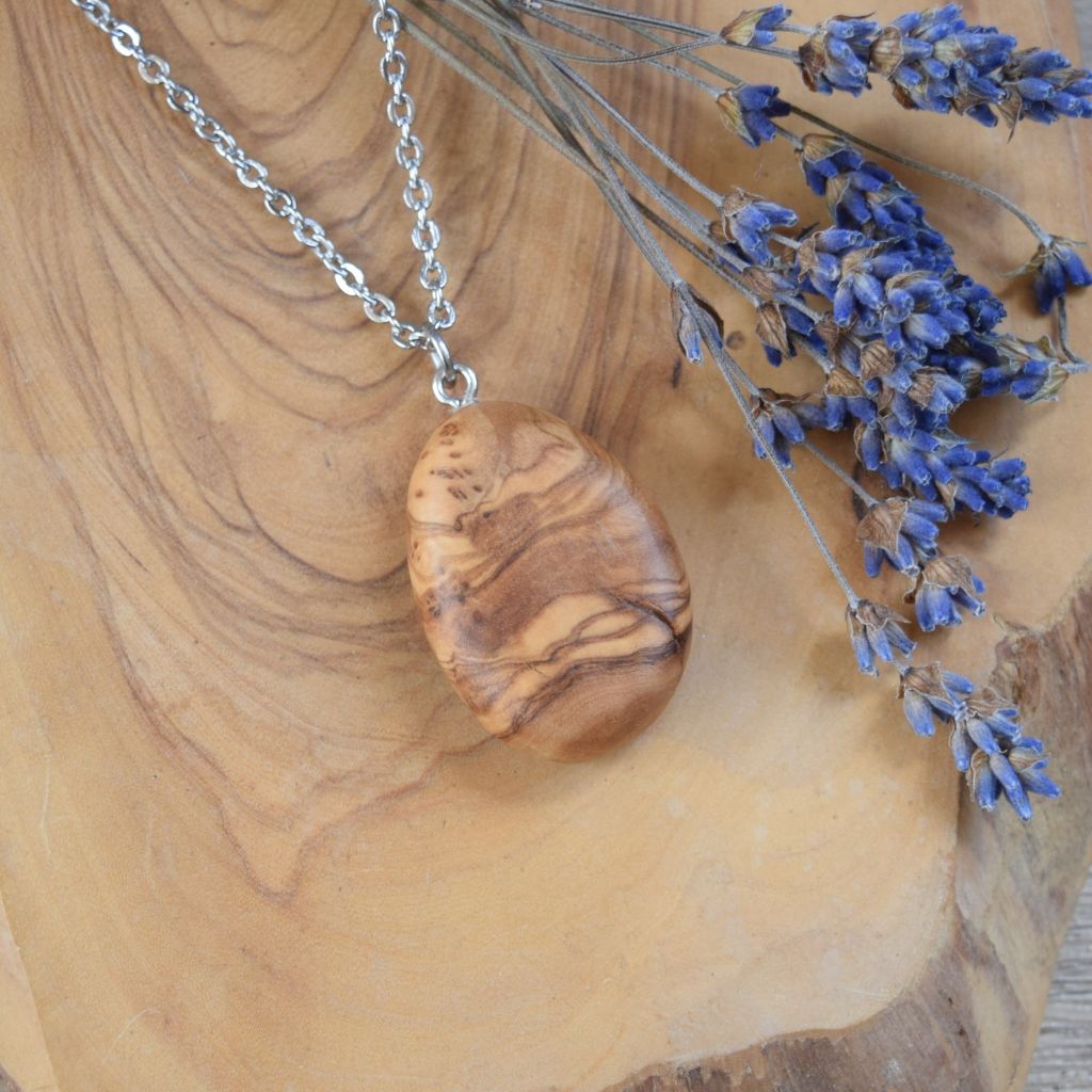 Olive wood Pendant