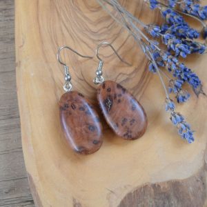 Wooden Thuya Earrings